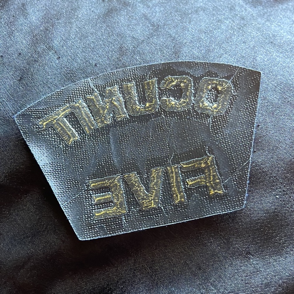 OCUNIT FIVE naval patch - Picture 3 of 3